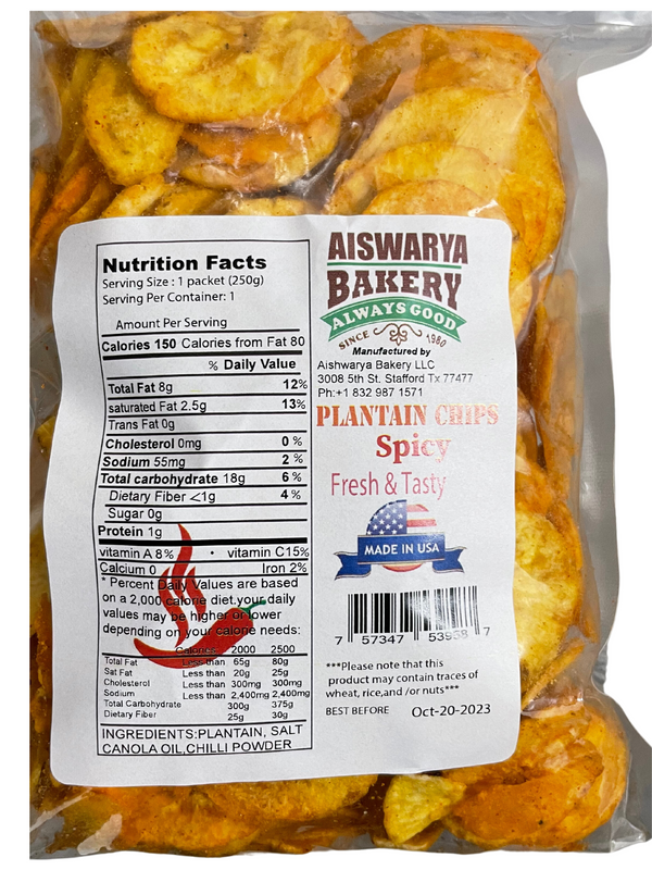 Aishwarya - Plantain Chips Spicy