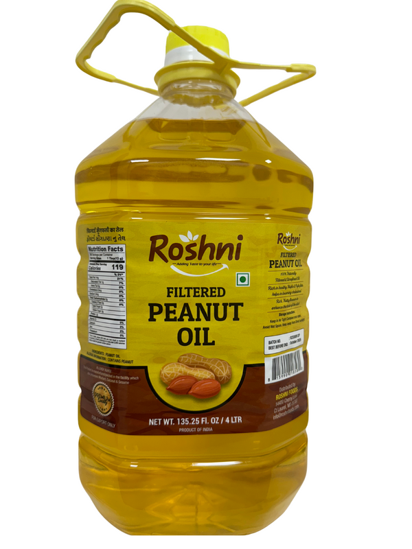Roshni Peanut Oil 4ltrs