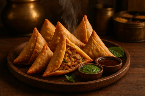 Hyderabadi Onion Samosa
