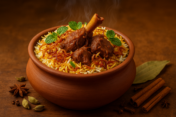Mutton Dum Biryani